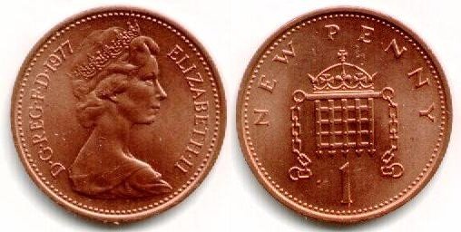 1977 penny