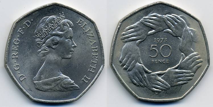 1973 EEC 50p