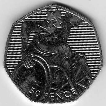 50p Wheelchair Rugby reverse