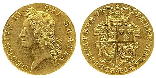 1741 five guineas