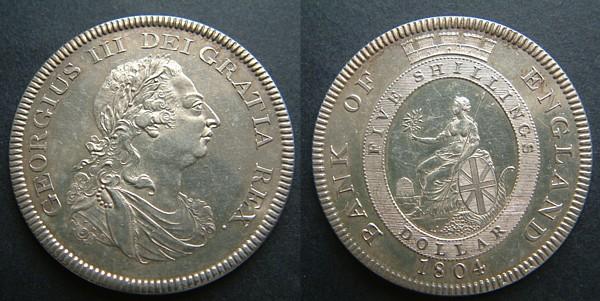1804 Bank of England dollar