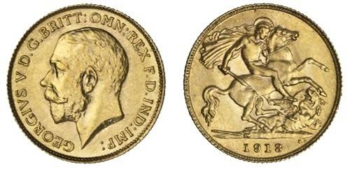 1913 half sovereign