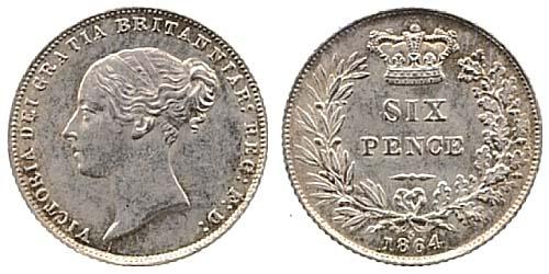 1864 6d