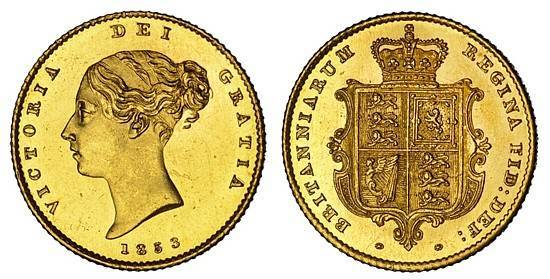 1853 half sovereign