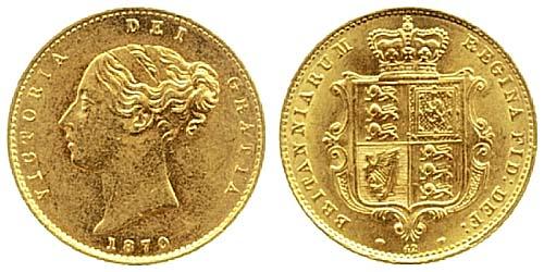 1870 half sovereign