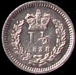 Victoria 1838 penny-halfpenny