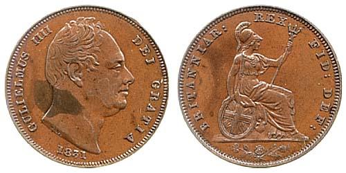 1831 proof farthing