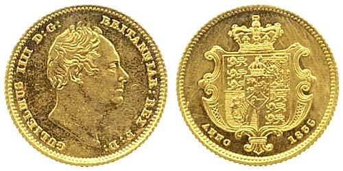 1835 half sovereign