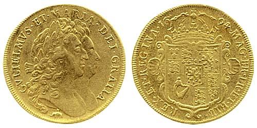 1694 five guineas
