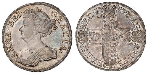 Pictures of Coins of the UK - The Half Crown