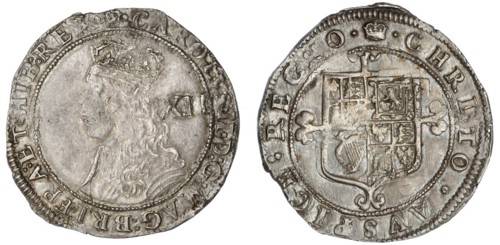 Hammered shilling