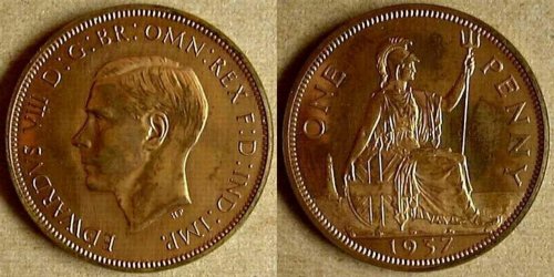 Edward VIII penny