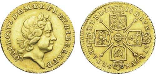 1718 quarter guinea