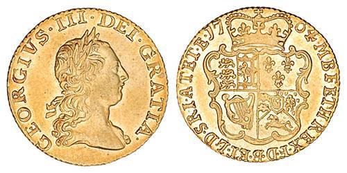 1764 half guinea