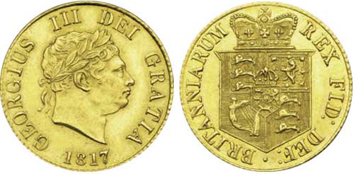 1820 half sovereign