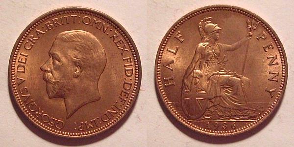 1936 halfpenny