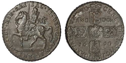 1690 Irish crown