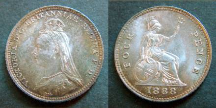 1888 Britannia Groat