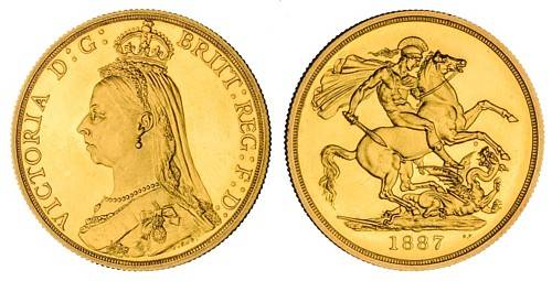 1887 double sovereign