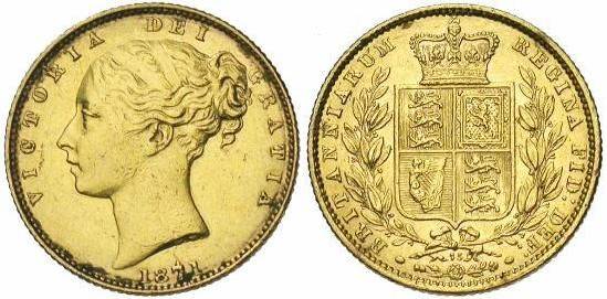 1871 sovereign