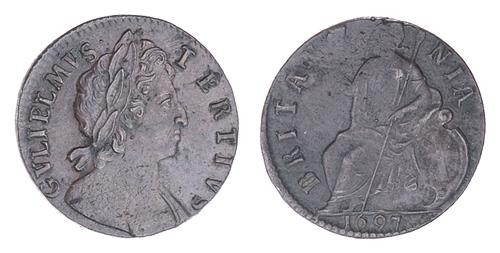 1697 halfpenny